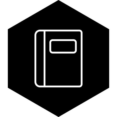 Notebook-Icon-Design vektor