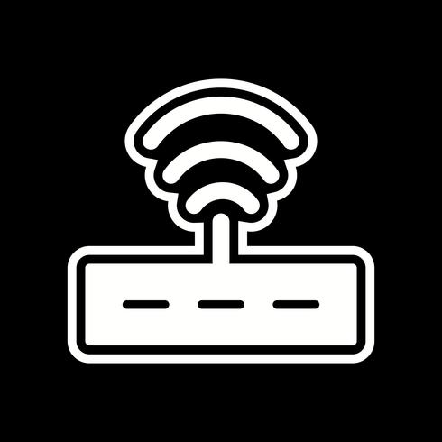 Router-Icon-Design vektor