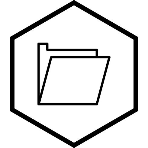 Ordner Icon Design vektor