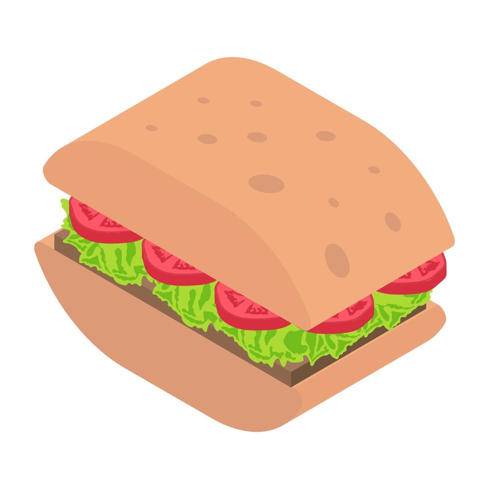 Club-Sandwich-Konzepte vektor