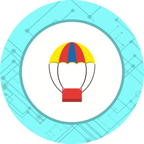 Air Balloon Icon Design vektor