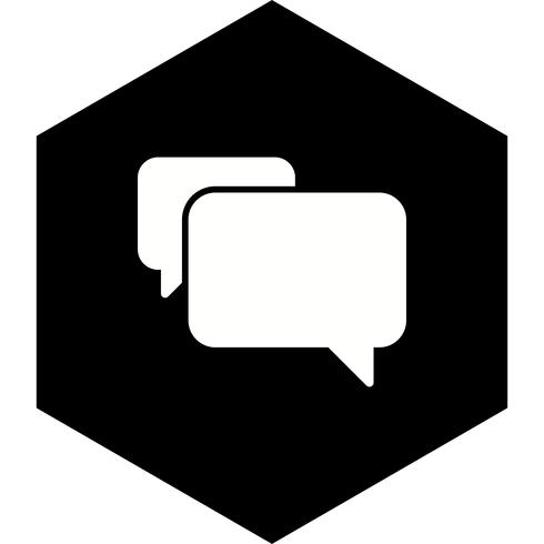 Chat-Icon-Design vektor
