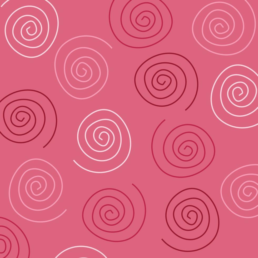 Pinky schönes nahtloses Musterdesign zum Dekorieren, Tapeten, Geschenkpapier, Stoff, Hintergrund usw. vektor
