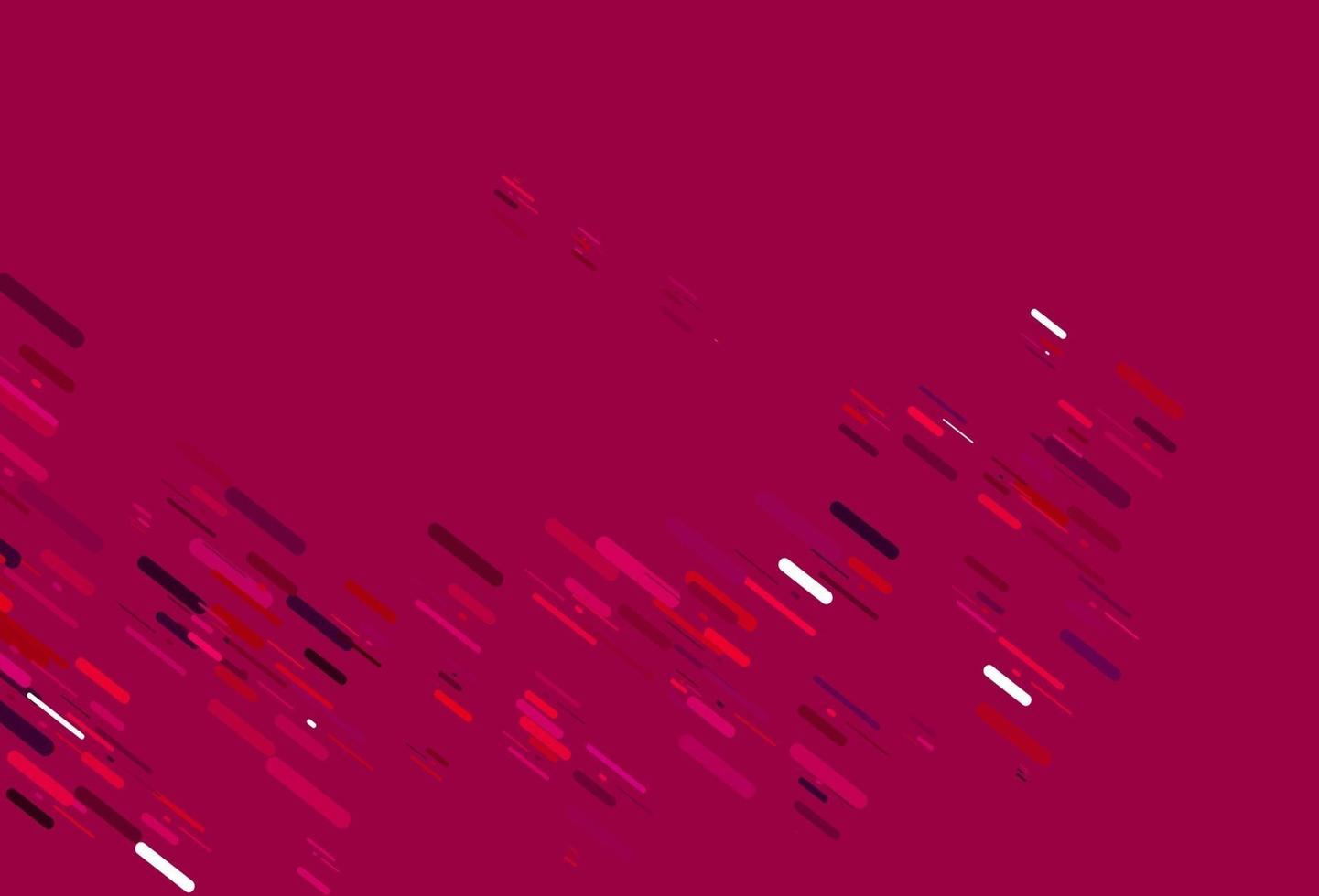 hellviolettes, rosafarbenes Vektorlayout mit flachen Linien. vektor