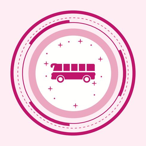 Bus-Icon-Design vektor