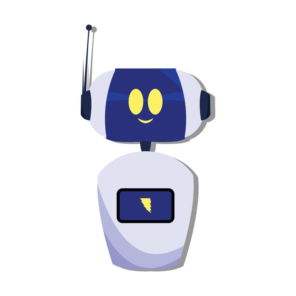 Roboter-Chatbot-Symbol-Zeichen vektor