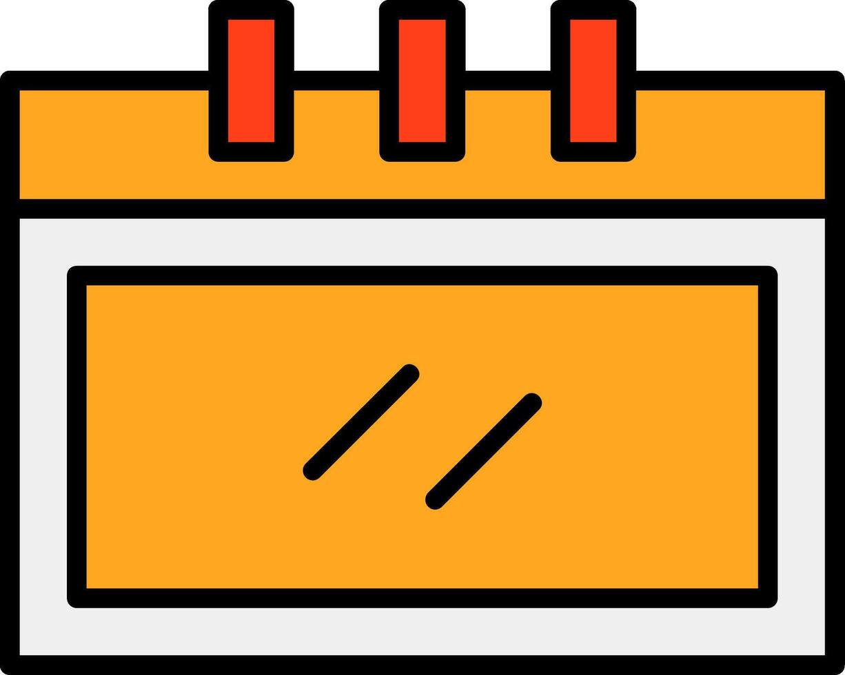 Kalender-Icon-Design vektor