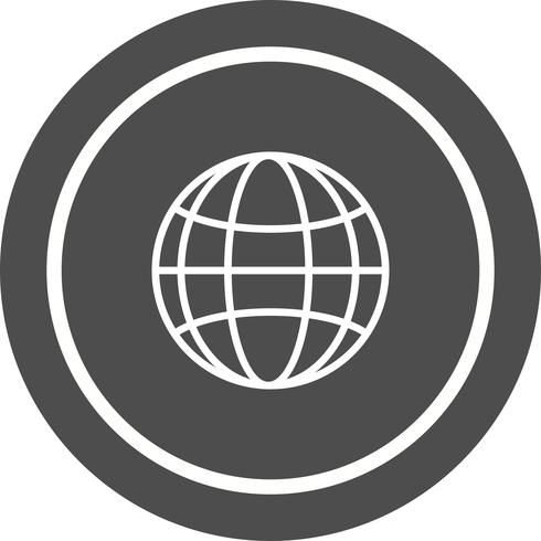 Globe Icon Design vektor