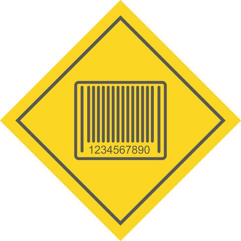 Barcode-Icon-Design vektor