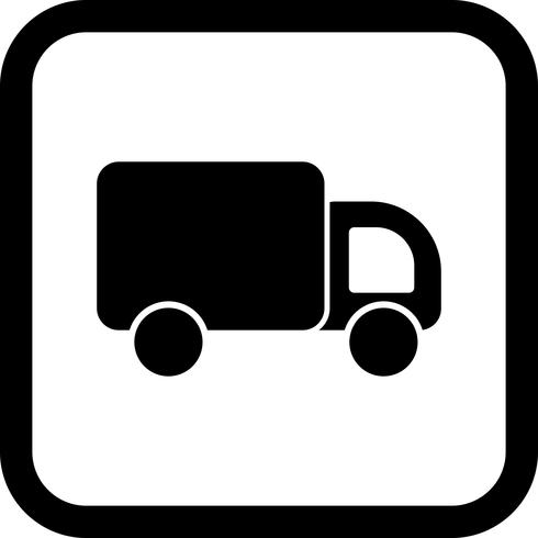 LKW-Icon-Design vektor