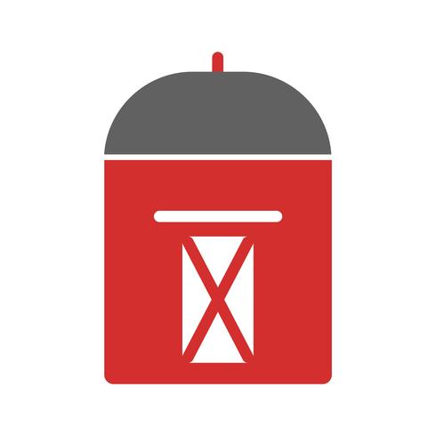postbox icon design vektor
