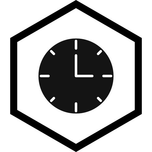 Uhr-Icon-Design vektor