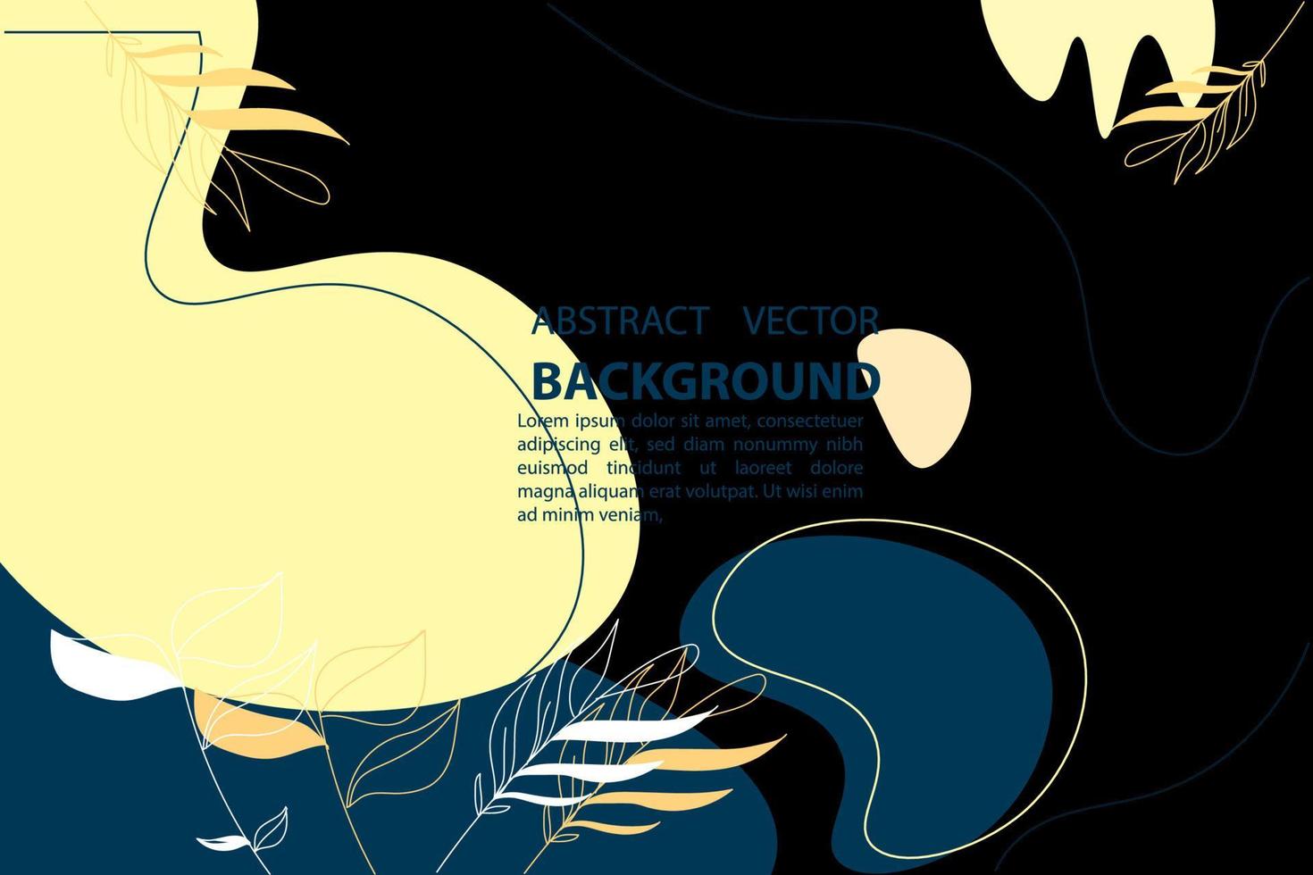 Hintergrund abtrak geometrische Natur Vektorform bunte Zierpflanzen, für Poster, Banner und andere, Vektordesign Illustration eps 10 vektor