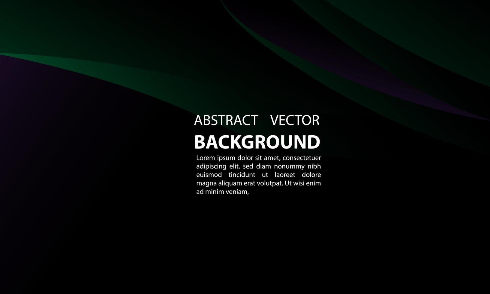 Hintergrund Abtrak Gradient geometrische flüssige Wellenform abstrakte Linien des mintgrünen Vektors, für Poster, Banner und andere, Vektordesignillustration eps 10 vektor