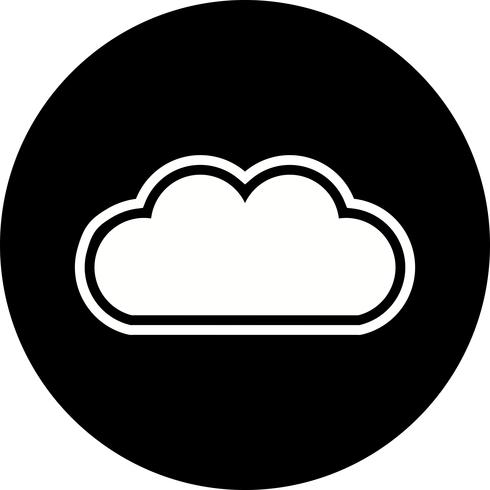 Cloud-Icon-Design vektor