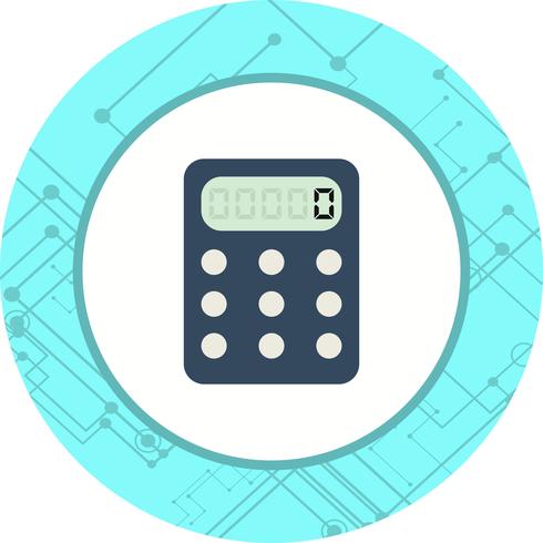 Kalkylator Icon Design vektor