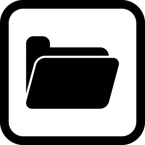 Ordner Icon Design vektor