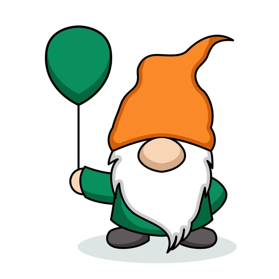 Gnome St. Patrick Tag vektor
