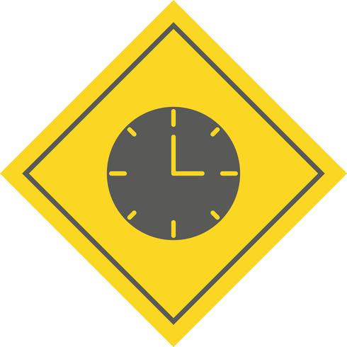 Uhr-Icon-Design vektor