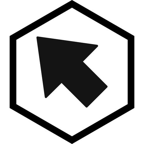 Cursor-Icon-Design vektor