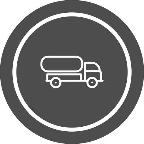 Tankwagen-Icon-Design vektor