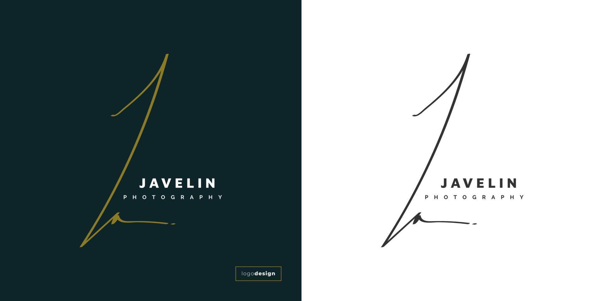 elegantes und minimalistisches Logo-Design mit Handschrift, Logo oder Logo für die Geschäftsidentität vektor