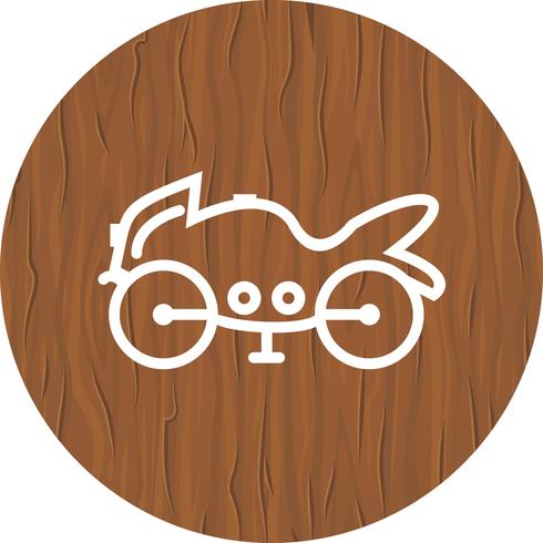 Tung cykel Icon Design vektor