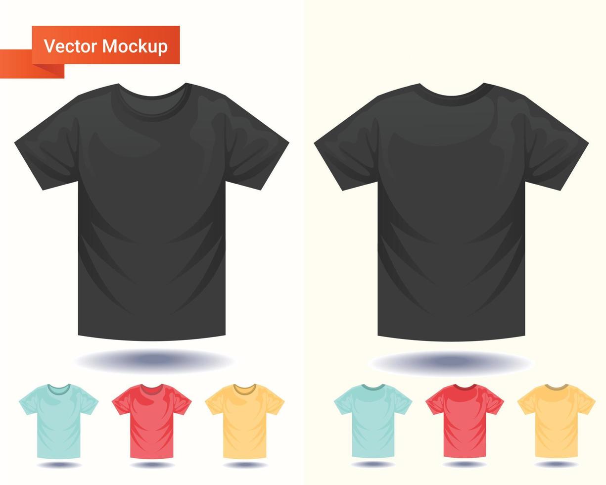 t-shirt vektor design mockup, tee vektor design