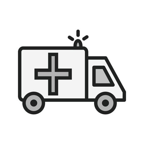 Ambulans Icon Design vektor