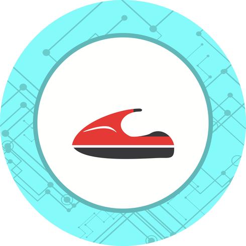 Jet-Ski-Icon-Design vektor