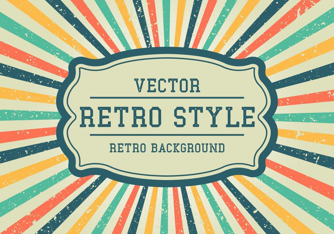 Vintage-Grunge-Retro-Hintergrund kostenloser Vektor