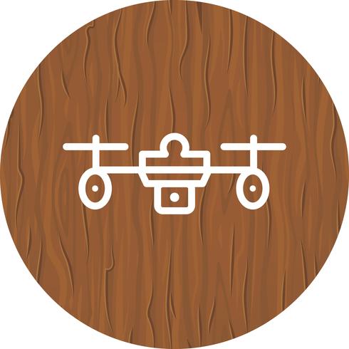 Drohne Icon Design vektor