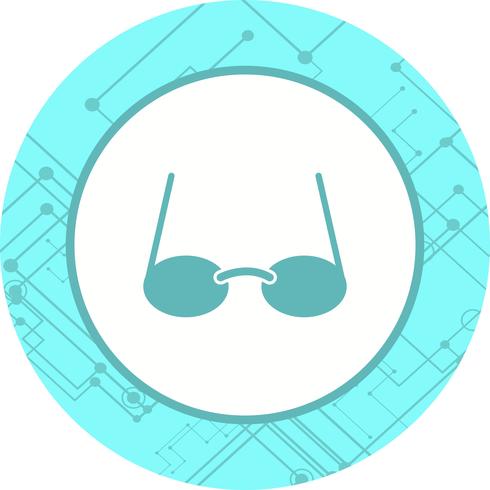 Brille Icon Design vektor