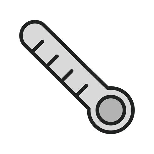 Termometer Icon Design vektor