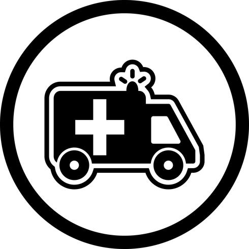 Ambulans Icon Design vektor