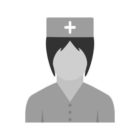 Krankenschwester-Icon-Design vektor