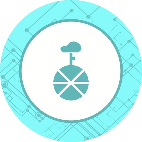 Einrad Icon Design vektor