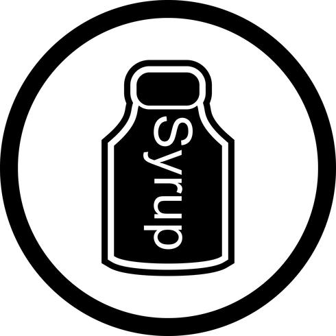 Syrup Icon Design vektor