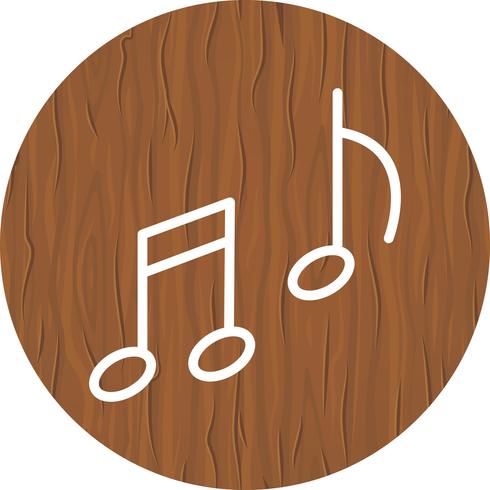 Musik-Icon-Design vektor