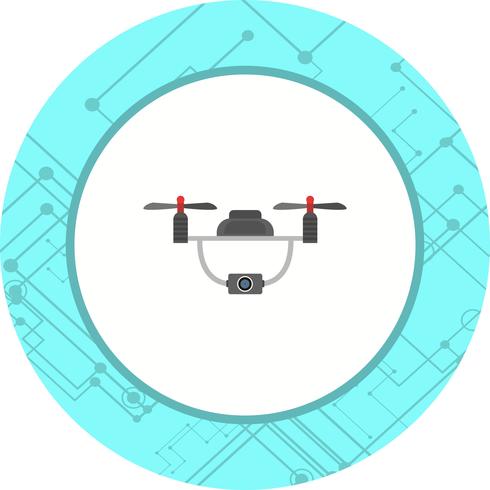 Drohne Icon Design vektor