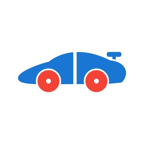 Sportwagen-Icon-Design vektor