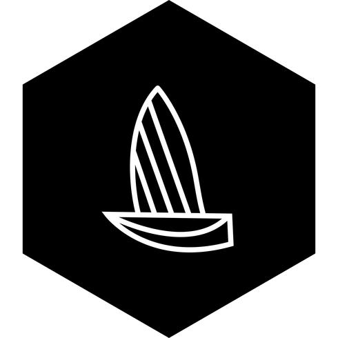 Yacht-Icon-Design vektor