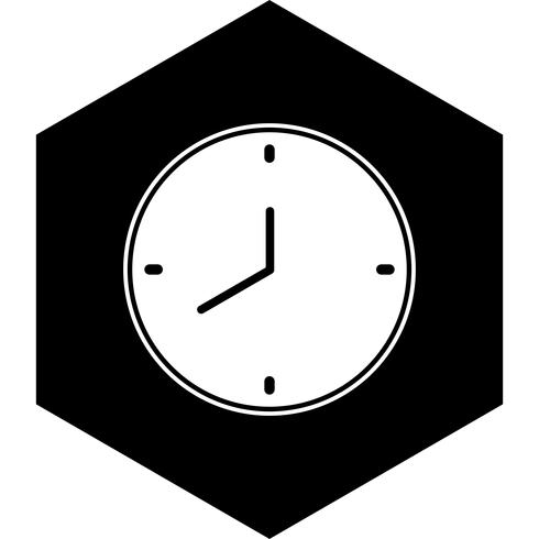 Uhr-Icon-Design vektor