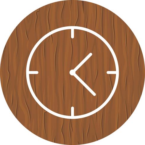 Uhr-Icon-Design vektor