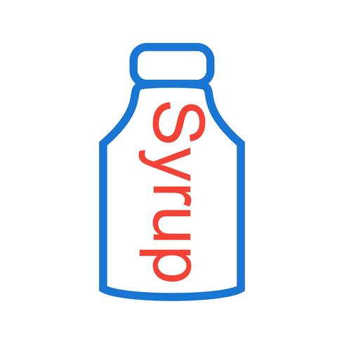 Syrup Icon Design vektor