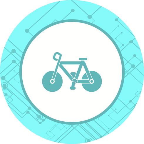 Fahrrad-Icon-Design vektor