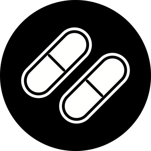 Arzneimittel-Icon-Design vektor