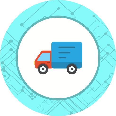 Leverans Truck Icon Design vektor