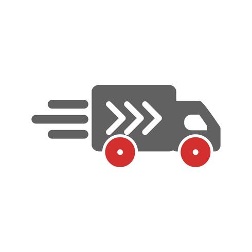 Lieferwagen-Icon-Design vektor