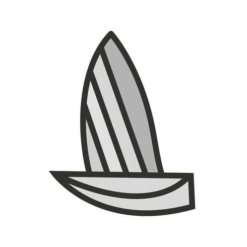 Yacht-Icon-Design vektor